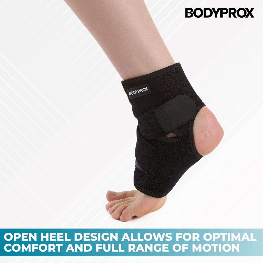 Ankle Support Brace, Breathable Neoprene Sleeve, Adjustable Wrap!