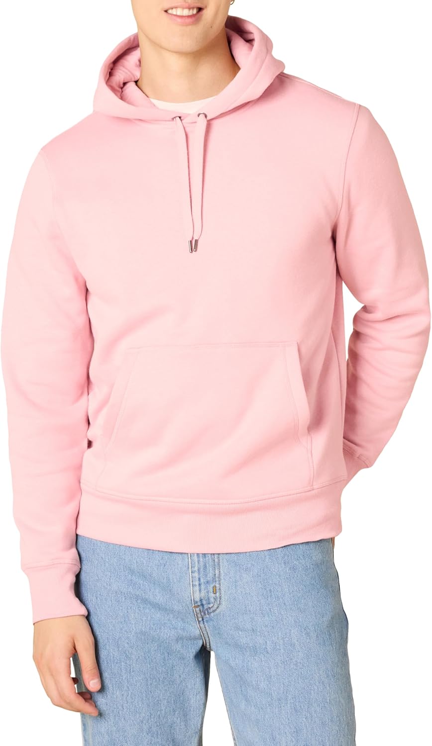 SMZ Essentials Men's Fleece Hoodie Sweatshirt (Available in Big & Tall)