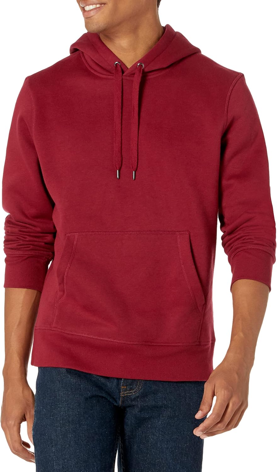 SMZ Essentials Men's Fleece Hoodie Sweatshirt (Available in Big & Tall)
