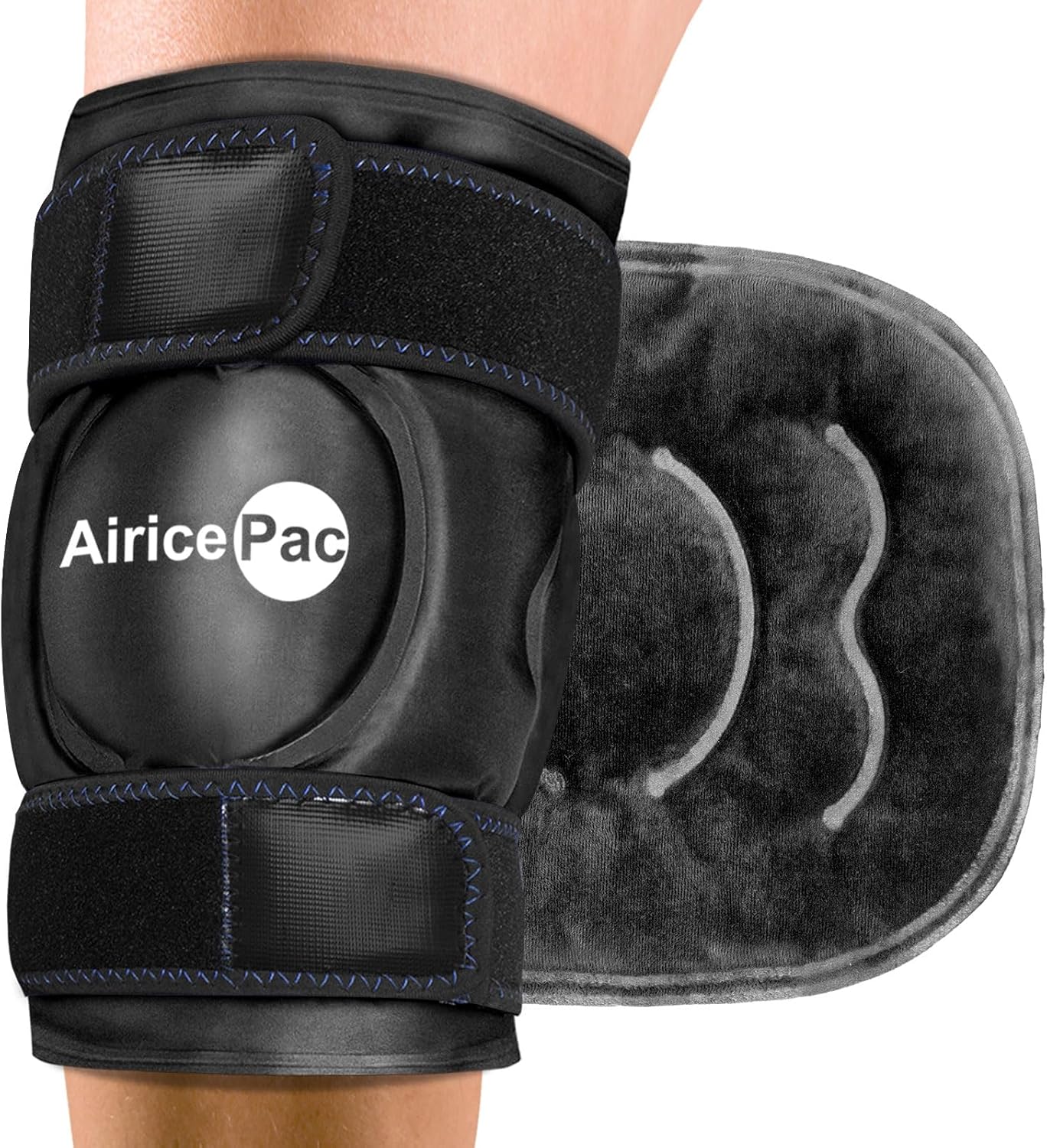 Ice Pack for Knee Pain Relief, Reusable Gel Ice Wrap for Injuries, Swelling, Knee Replacement Surgery, Cold Compress Therapy for Arthritis, Meniscus Tear and ACL, Blue