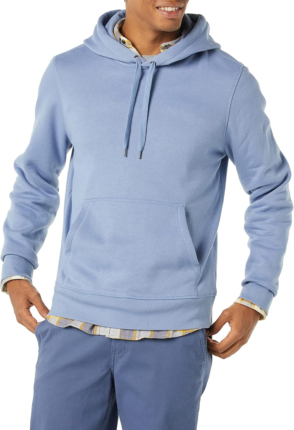 SMZ Essentials Men's Fleece Hoodie Sweatshirt (Available in Big & Tall)