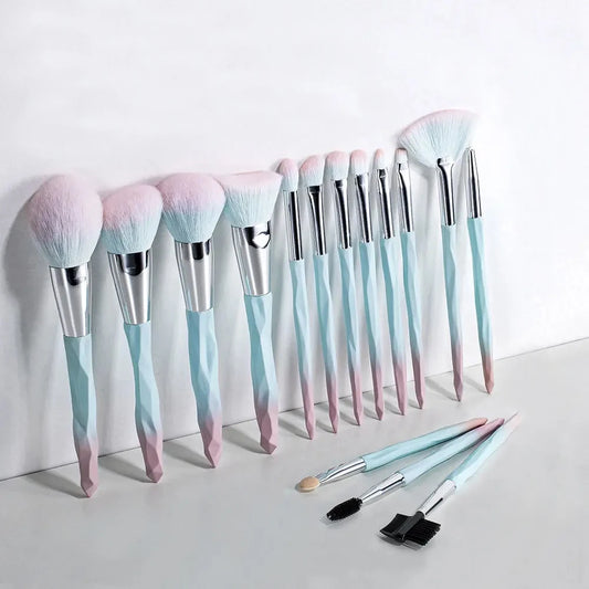 15pcs Premium Makeup Brush Loose Brush Blush Brush Foundation Brush Eyeshadow Eyeliner Brush Full Set Of Professional MakeupTool