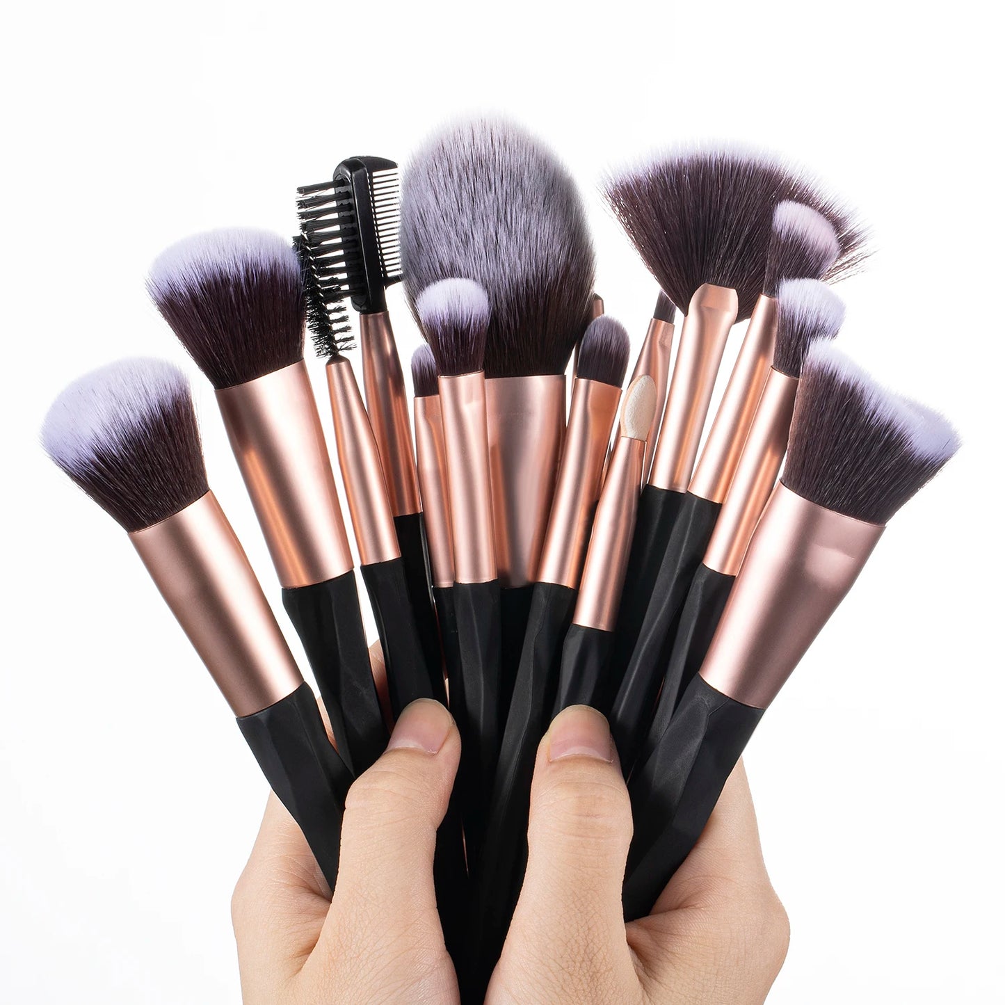 15pcs Premium Makeup Brush Loose Brush Blush Brush Foundation Brush Eyeshadow Eyeliner Brush Full Set Of Professional MakeupTool